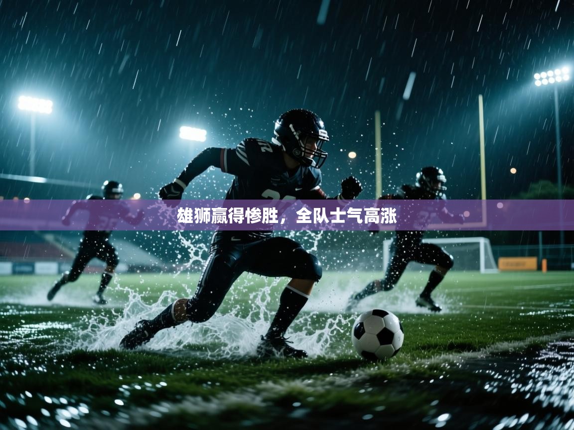 雄狮赢得惨胜，全队士气高涨  第2张